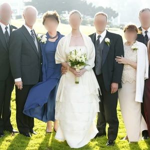 Vintage Lorenzo, 3396 listing number 18770 champagne, formal dress gown